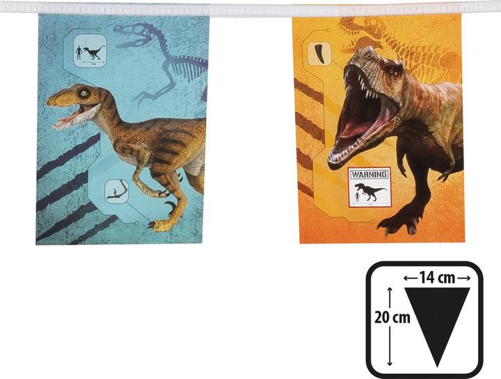 Produktbild Boland Wimpelkette - Dinosaurier: T-Rex