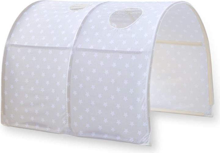 Actual product image Floki24 Tunnel for bunk beds Bed tent Bed canopy Play tunnel Cave Cot - grey