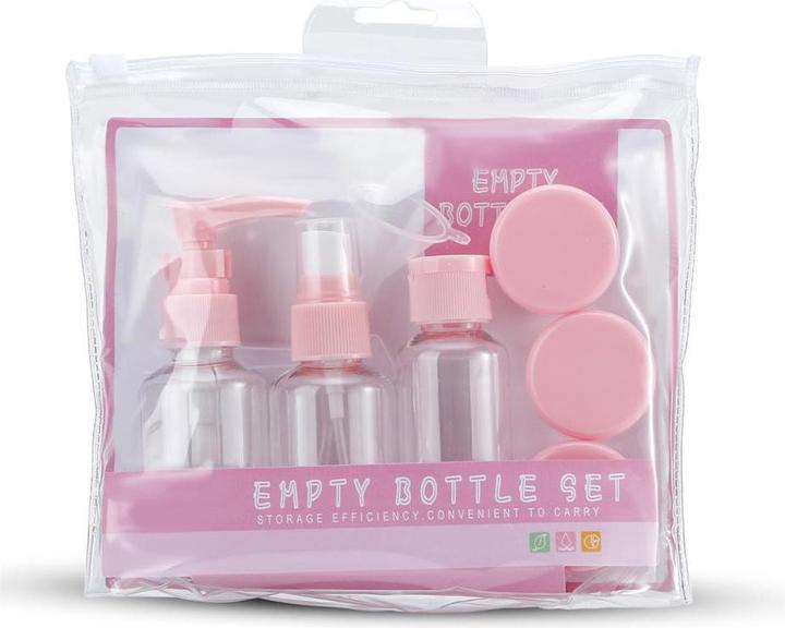 Immagine prodotto Intirilife Set di bottiglie in ROSA TRASPARENTE
