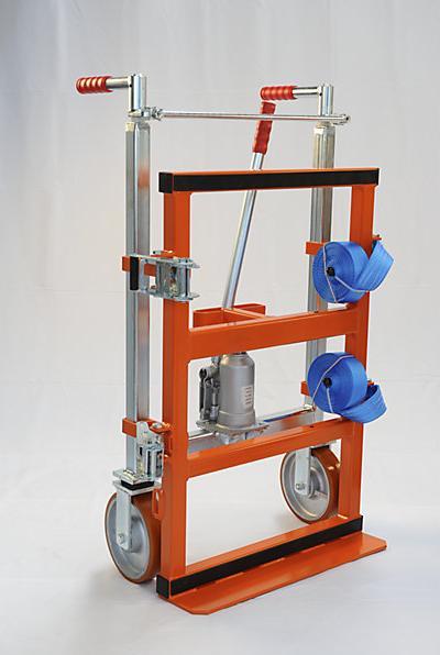 Produktbild Rrr Hubtransporter, hydraulisch, VE 2 Stk, Tragfähigkeit 4000 kg, Hub 200 mm (4000 kg)