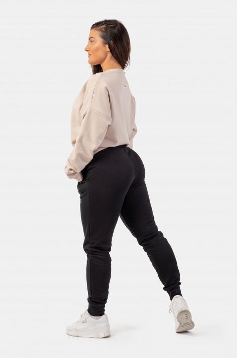 Actual product image Nebbia High-Waist Loose Fit Sweatpants "Feeling Good" 409 black (S)