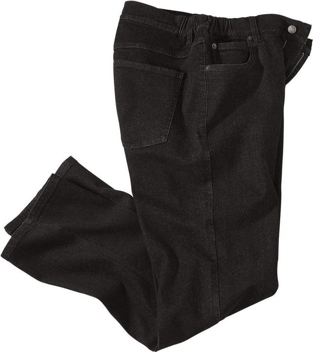 Actual product image Atlas Mens Part Elasticated Jeans (50)