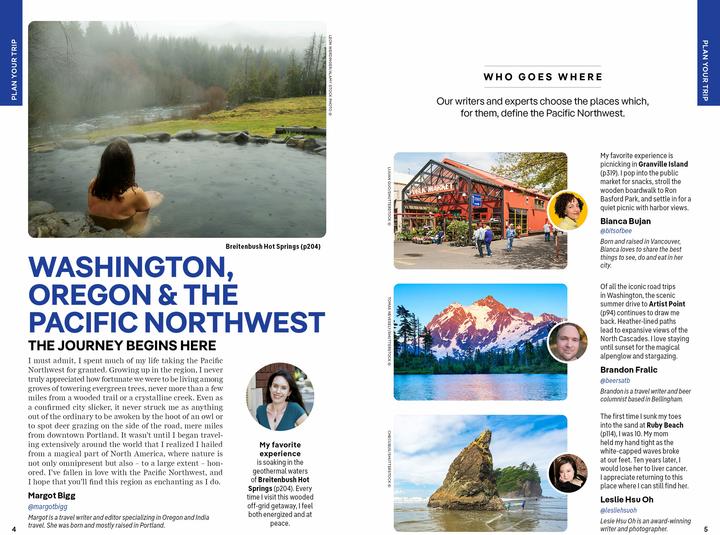 Immagine prodotto Washington, Oregon & the Pacific Northwest (Inglese, Bianca Bujan, Margot Bigg, Leslie Hsu Oh, Leviton Alex, Brandon Fralic, Il pianeta solitario, Michael Kohn, Amy Sung, Britany Robinson, 2024)