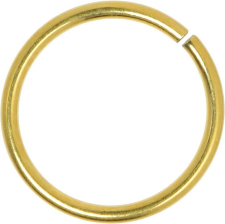 Bijouteria Nasenring (Edelstahl, Gold Beschichtung)