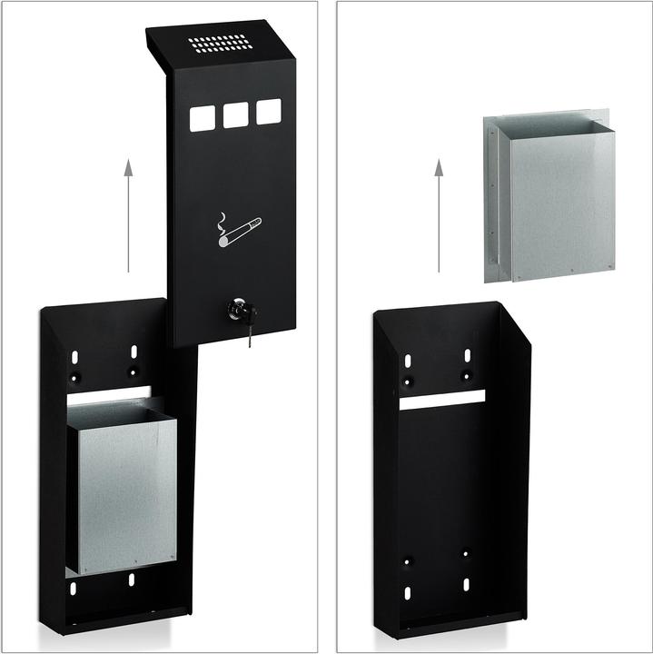 Immagine prodotto Relaxdays Posacenere muro