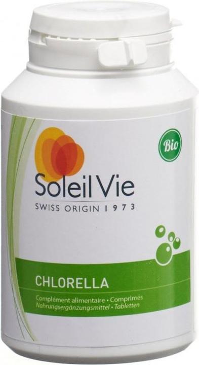 Soleil Vie Chlorella aus biologischer Wasserkultur Tabl (180 Stück, Kapseln, 122 g)