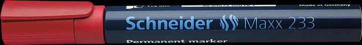 Actual product image Schneider Maxx 233 permanent marker Line width: 1-5 mm Writing colour: red (Red, 5 mm, 1 x)