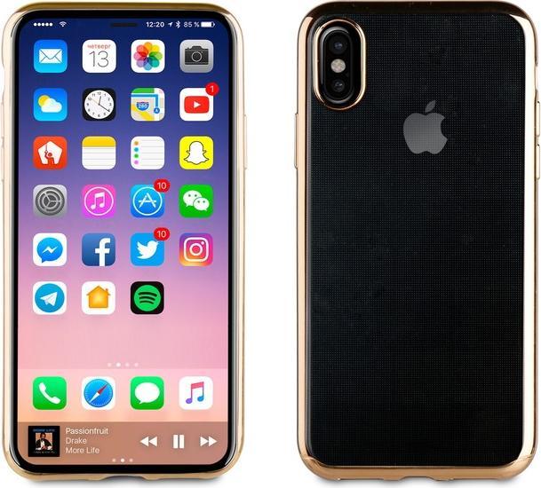 Produktbild Muvit Coque Bling Or Apple Iphone X XS (Apple iPhone X)