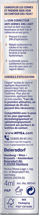 Actual product image NIVEA Hyaluron Cellular Filler 3in2 (01 Bright)