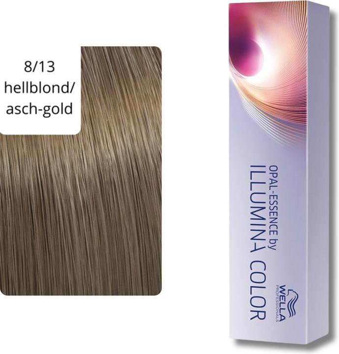 Produktbild Wella Illumina Color (8, 13 hellblond asch-gold)