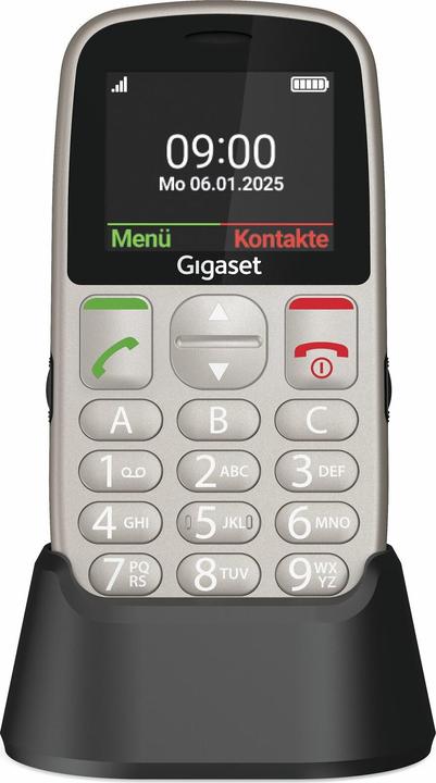 Gigaset GL395 silver (2.20", 0.30 Mpx, 2G)