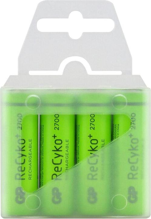 Produktbild GP Batteries Akkus 4 Stück R6/AA, GP ReCyko+ 2700 Serie