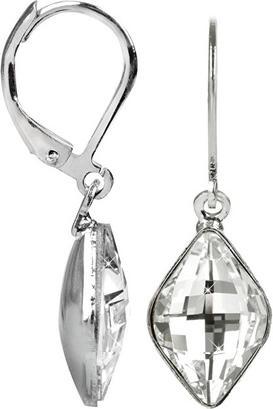 Levien Dazzling Lemon Crystal Earrings (L)