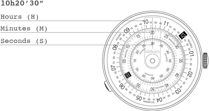 Image du produit Klokers Blue Head KLOK-01 Bleu (Montre analogique, 44 mm)