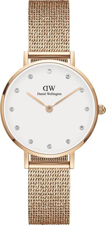Daniel Wellington Classic Petite Lumine Pressed Melrose (Uhr mit Schmuckstein, 28 mm)