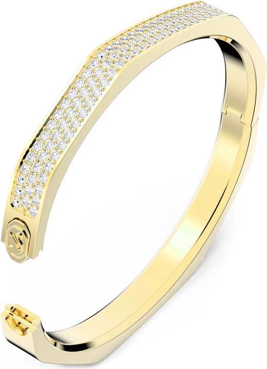 Immagine prodotto Swarovski Dextera Bangle Pavé a forma di ottagono in oro bianco medio (Metallo Swarovski)