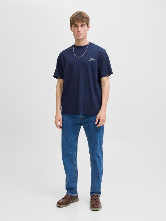 Actual product image Jack & Jones Jprblachad Branding Ss Crew Neck Tee Sn (XXL)