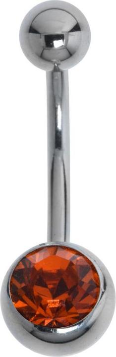 Produktbild Bijouteria Bauchpiercing (Titan, Kristall)
