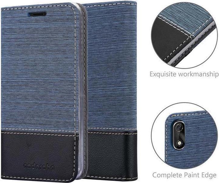 Actual product image Cadorabo Book Jeans Optics Cover (Samsung Galaxy J3)