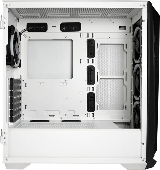 Image du produit LC-Power Boîtier Gaming 805BW Holo-1 X RGB noir/blanc retail (E-ATX, ATX, mATX, Mini-ITX)