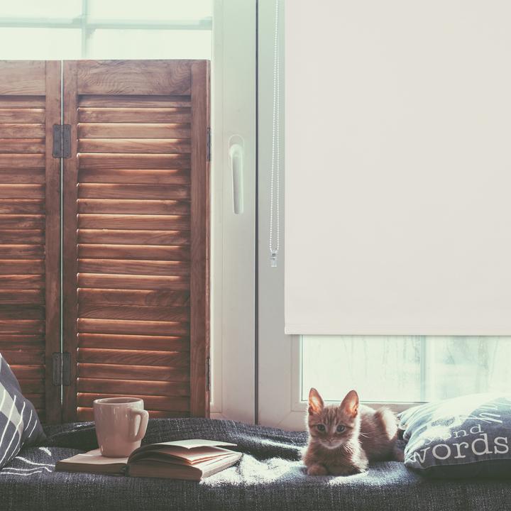 Actual product image Relaxdays Beige Thermal Blind (90 x 4 x 210 cm)