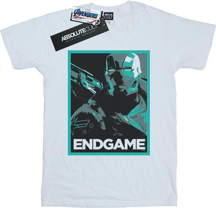 Avengers Endgame War Machine Poster TShirt (S)