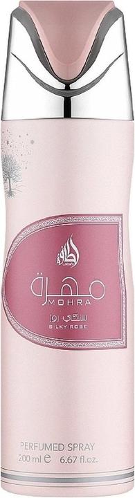 Actual product image Lattafa Perfumes Lattafa Mohra Deodorant Spray - 200 Milliliters (Spray, 200 ml)