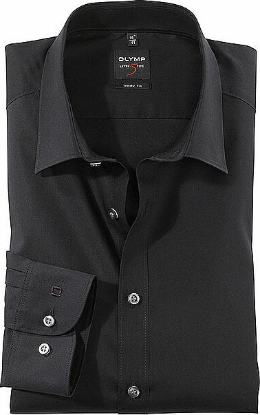 Olymp Hemd Level Five, body fit chw.1/1, Gr.45, Armlänge 69cm (45)