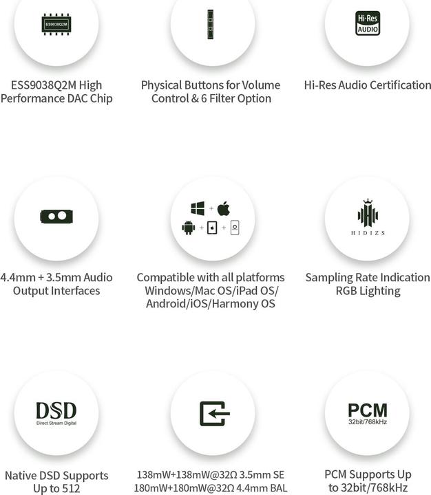 Produktbild Hidizs S9 Pro Plus Martha (Silver)