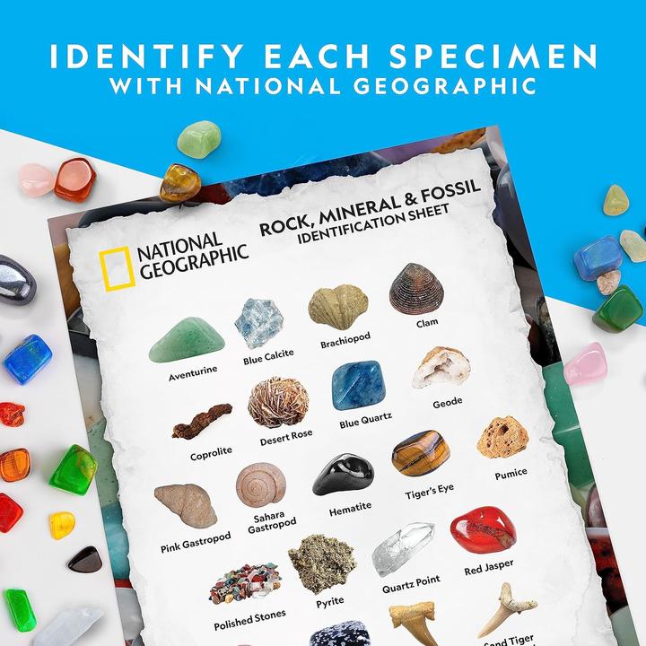 Produktbild National Geographic Rocks and Fossils Kit