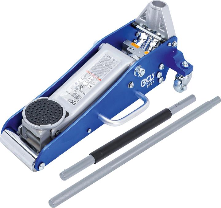 BGS Cric rouleur hydraulique construction aluminium-acier 1,5 t