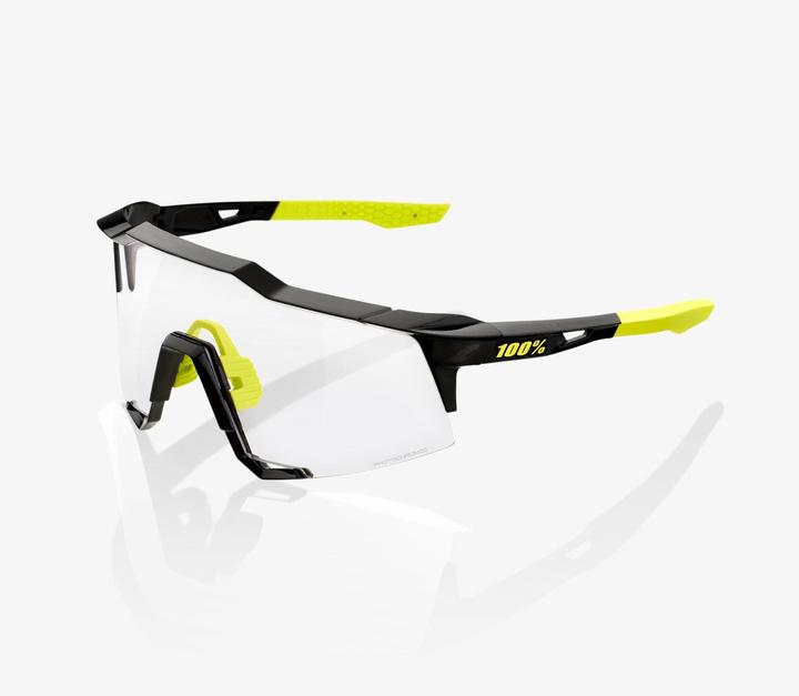 Actual product image 100% Speedcraft Tall (Gloss Black, Photochromic)
