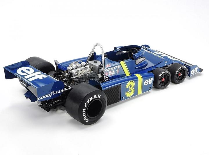 Actual product image Tamiya Tyrrell P34 Six Wheeler (with PE Parts)