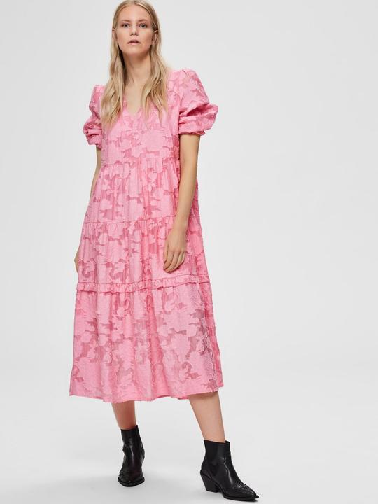 Image du produit Selected Femme Robe midi à cordon coulissant (38)