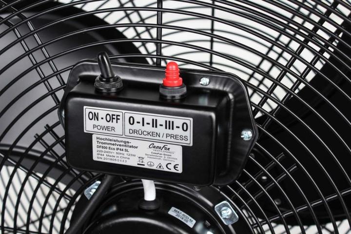 Image du produit CasaFan Ventilateur à tambour DF800 Eco IP54 SL (78.90 dB)