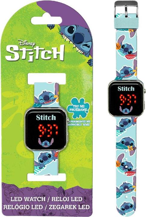 Image du produit Kids Euroswan Montre Disney Stitch LED (Montre numérique, 30 mm)