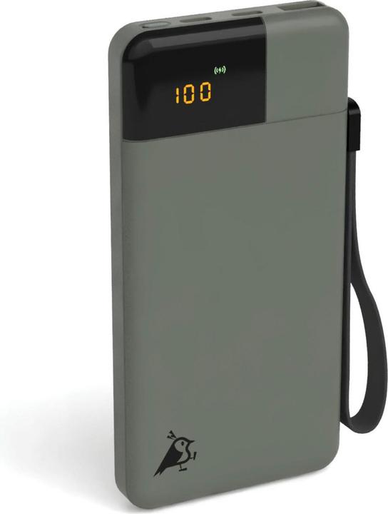 Actual product image Aqiila Powerbird B10B - Powerbank 10000 mAh, 20W - Moss (10000 mAh, 20 W, 37 Wh)