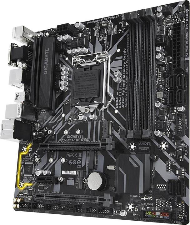 Immagine prodotto Gigabyte H370M D3H GSM S1151V2 H370 MAT (LGA 1151, Intel H370, mATX)
