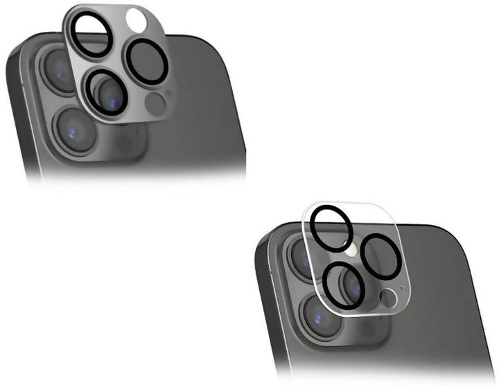 4smarts Styleglass Kamera (2 Stück, Apple iPhone 14 Pro Max, Apple iPhone 14 Pro)