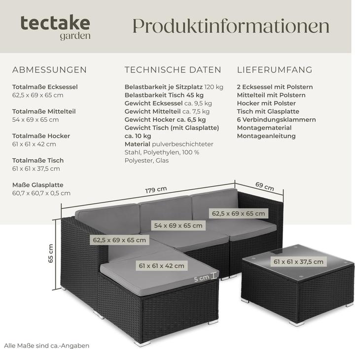 Produktbild tectake Lignano