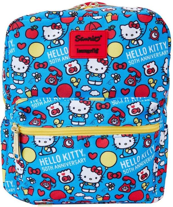 Loungefly Hello Kitty by Mini-Rucksack 50th Anniversary AOP