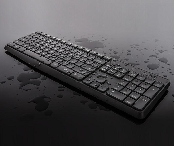 Produktbild Logitech Set MK235 (Eng. Int., Kabellos)