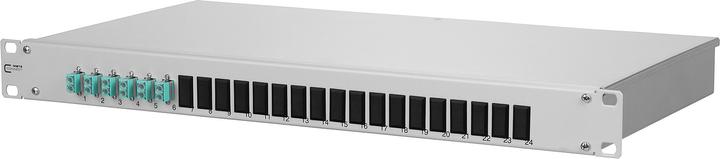 Image du produit Metz Connect 1502557706-E - LC - gris - aluminium - acier - montage en rack - 1U - 482,6 mm