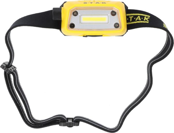 Actual product image Velamp LED Stirnleuchte mit COB LED, inklusive Akku, 60 Grad neigbar (300 lm)