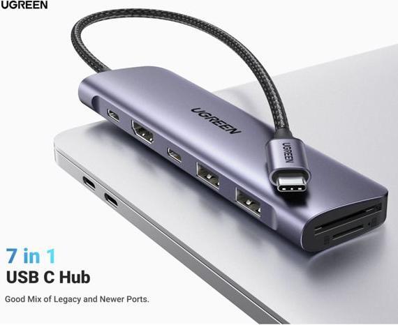 Produktbild Ugreen CM195 (USB-C, 6 Ports)