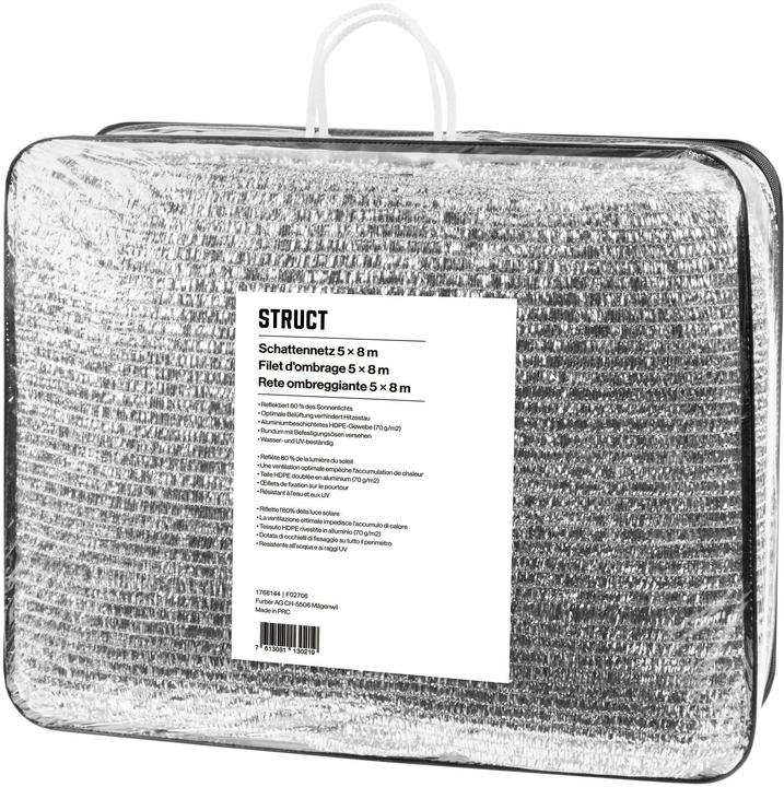 Struct Schattennetz 5 x 8 m (Dog, Foldable)