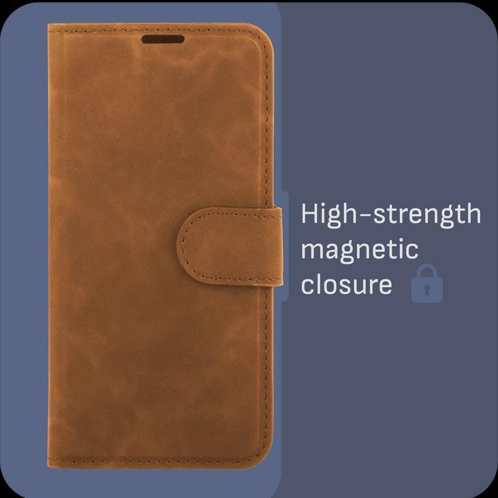 Produktbild Cazy Premium-Geldbörsen-Etui, Magnetisches Geldbörsen-Etui, Kartenfächer, Ständer (Apple iPhone 16e)
