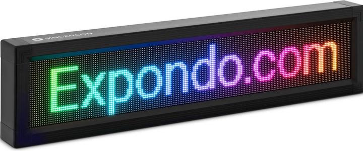 Produktbild Singercon LED-Laufschrift LED-Leuchtschrift LED-Laufband LED-Werbetafel programmierbar