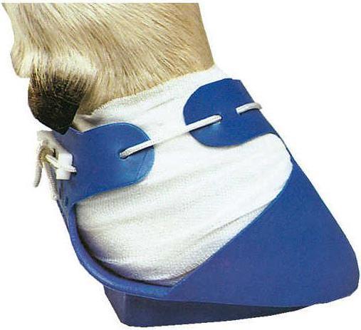 Produktbild Magni Kerbl Shoof-Rindersch. gross, beids. Fb. blau, bis 125mm