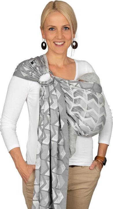 Produktbild Hoppediz Babytragetuch Ring-Sling kbA-Qualität (2 m)